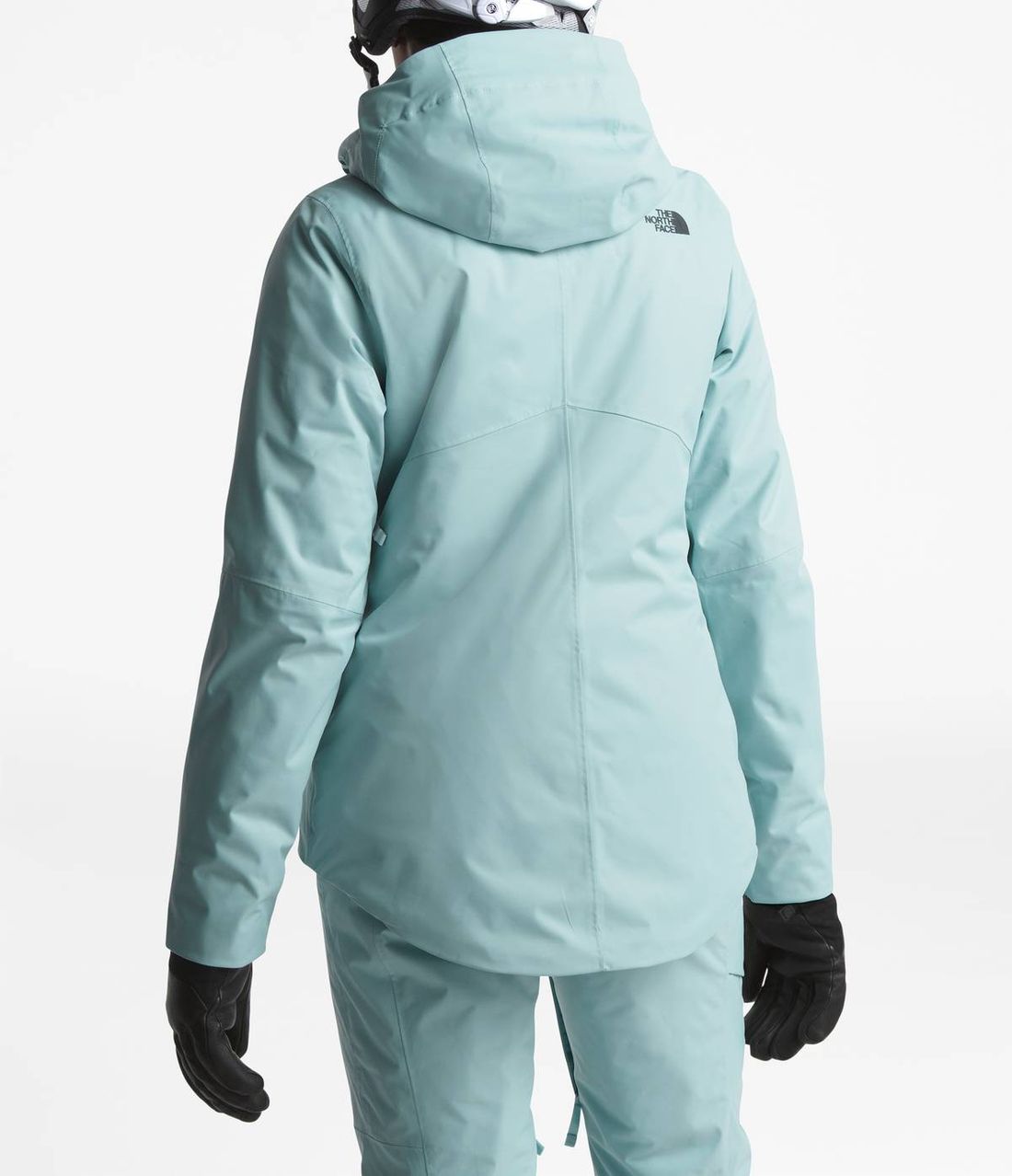 The north face clementine jacket back