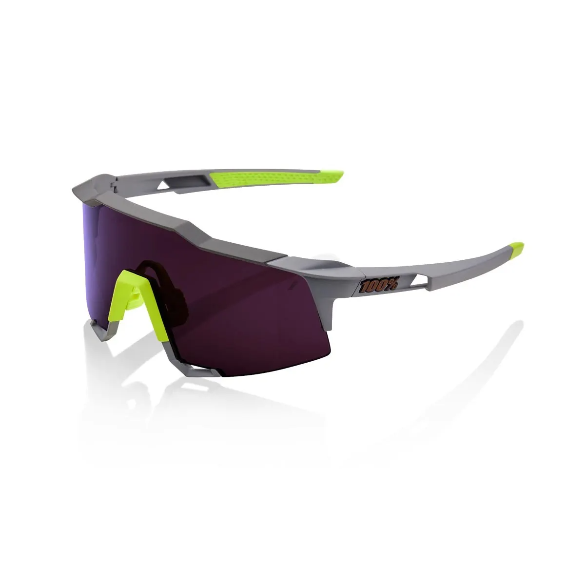 Grey and purple 100% sunglasses