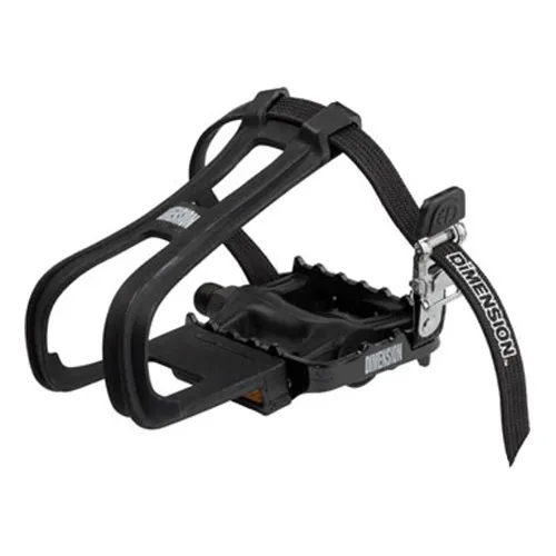 black cage bike pedal