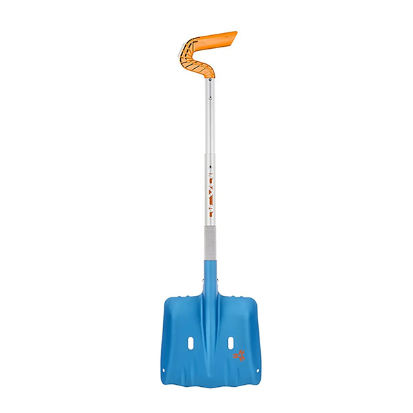 Product image of a blue and orange arva avalanche shovel